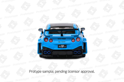 Solido - 1/43 Nissan GTR (Miami Blue)