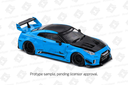Solido - 1/43 Nissan GTR (Miami Blue)