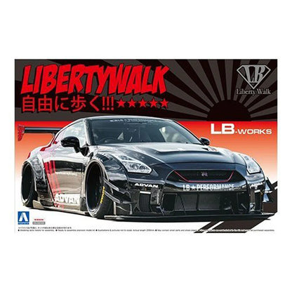 Aoshima Plastic Model 1/24 LB-Works Nissan GT-R R35 Type2 V.2