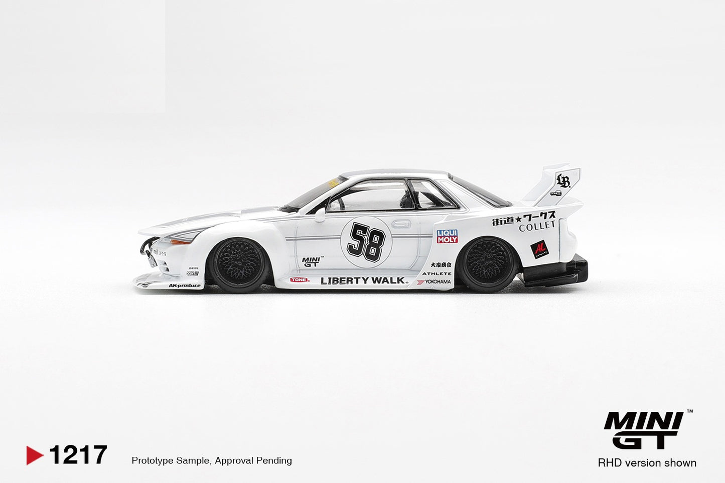 MGT01217-R - Mini GT - 1/64 Nissan GTR R32 Kaido Works TAS 2025