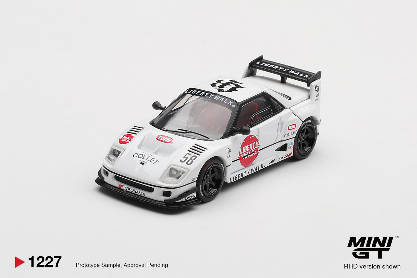 MGT01227-R - Mini GT - 1/64 Mazda AZ-1 LB-Hinomaru