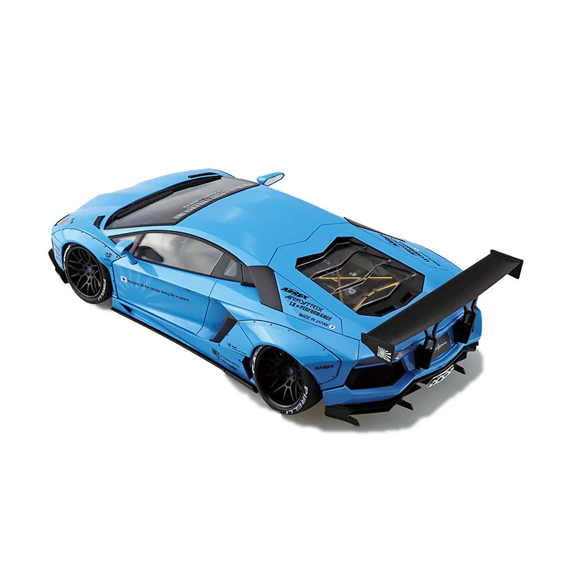 Aoshima Plastic model 1/24 LB-Works Aventador Skyblue