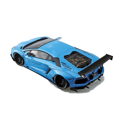 Aoshima Plastic model 1/24 LB-Works Aventador Skyblue