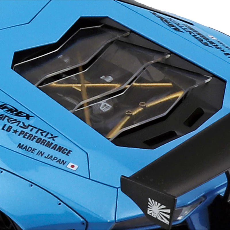 Aoshima Plastic model 1/24 LB-Works Aventador Skyblue