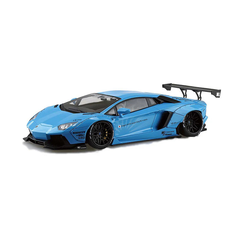 Aoshima Plastic model 1/24 LB-Works Aventador Skyblue