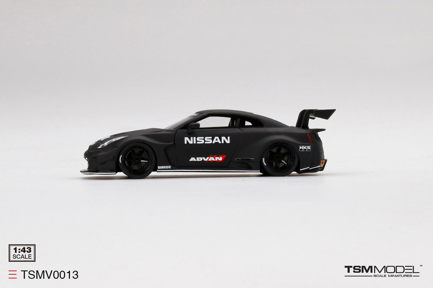 TSM Models - 1/43 LB-Silhouette Works GT Nissan 35GT-RR Ver.2 (Matt Black)