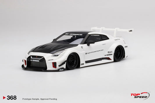 TopSpeed - 1/18 LB-Silhouette Works Nissan GT 35GT-RR Ver.2 (White)