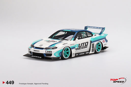 TopSpeed - 1/18 LB-Super Silhouette Nissan Silvia S15 (Auto Finesse)