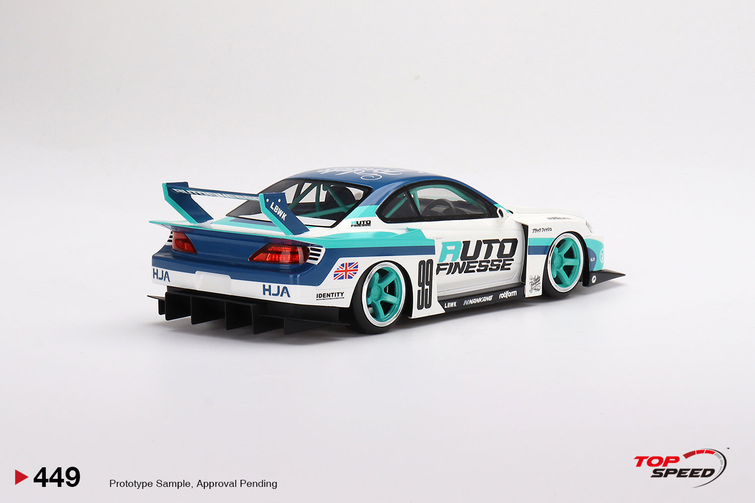 TopSpeed - 1/18 LB-Super Silhouette Nissan Silvia S15 (Auto Finesse)