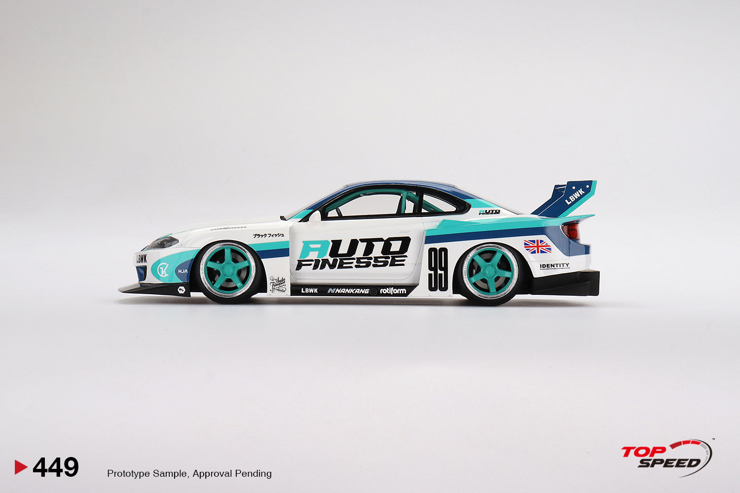 TopSpeed - 1/18 LB-Super Silhouette Nissan Silvia S15 (Auto Finesse)