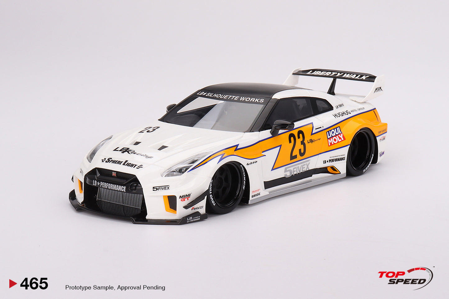 TopSpeed - 1/18 LB-Silhouette Works Nissan GT 35GT-RR Ver.1 (LB Racing)