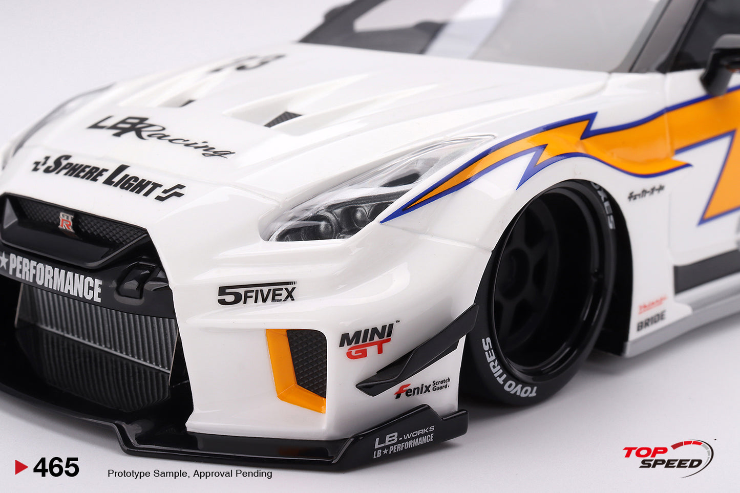 TopSpeed - 1/18 LB-Silhouette Works Nissan GT 35GT-RR Ver.1 (LB Racing)