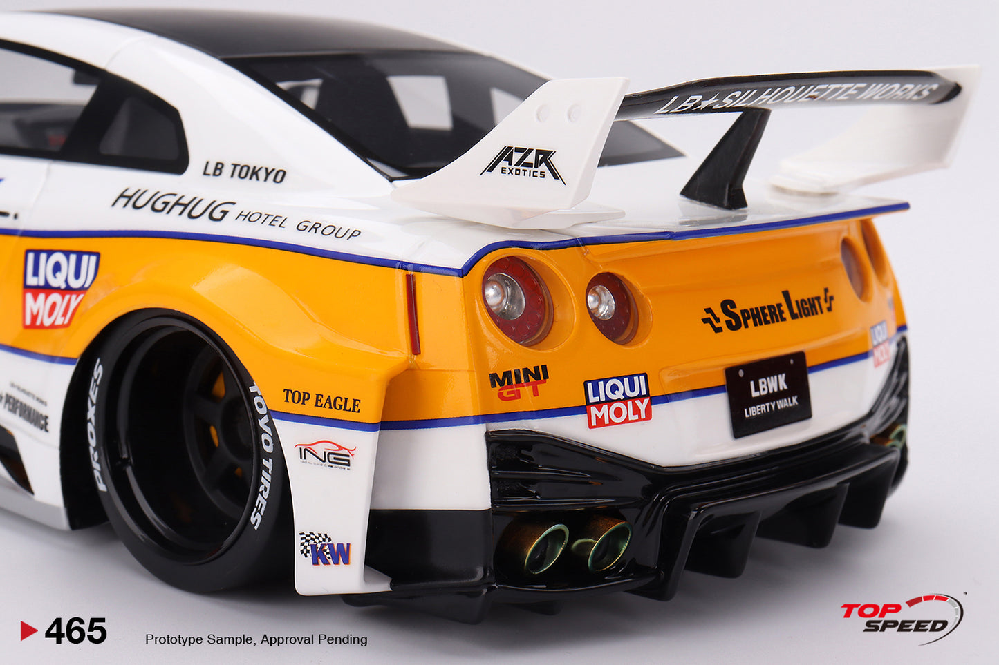 TopSpeed - 1/18 LB-Silhouette Works Nissan GT 35GT-RR Ver.1 (LB Racing)