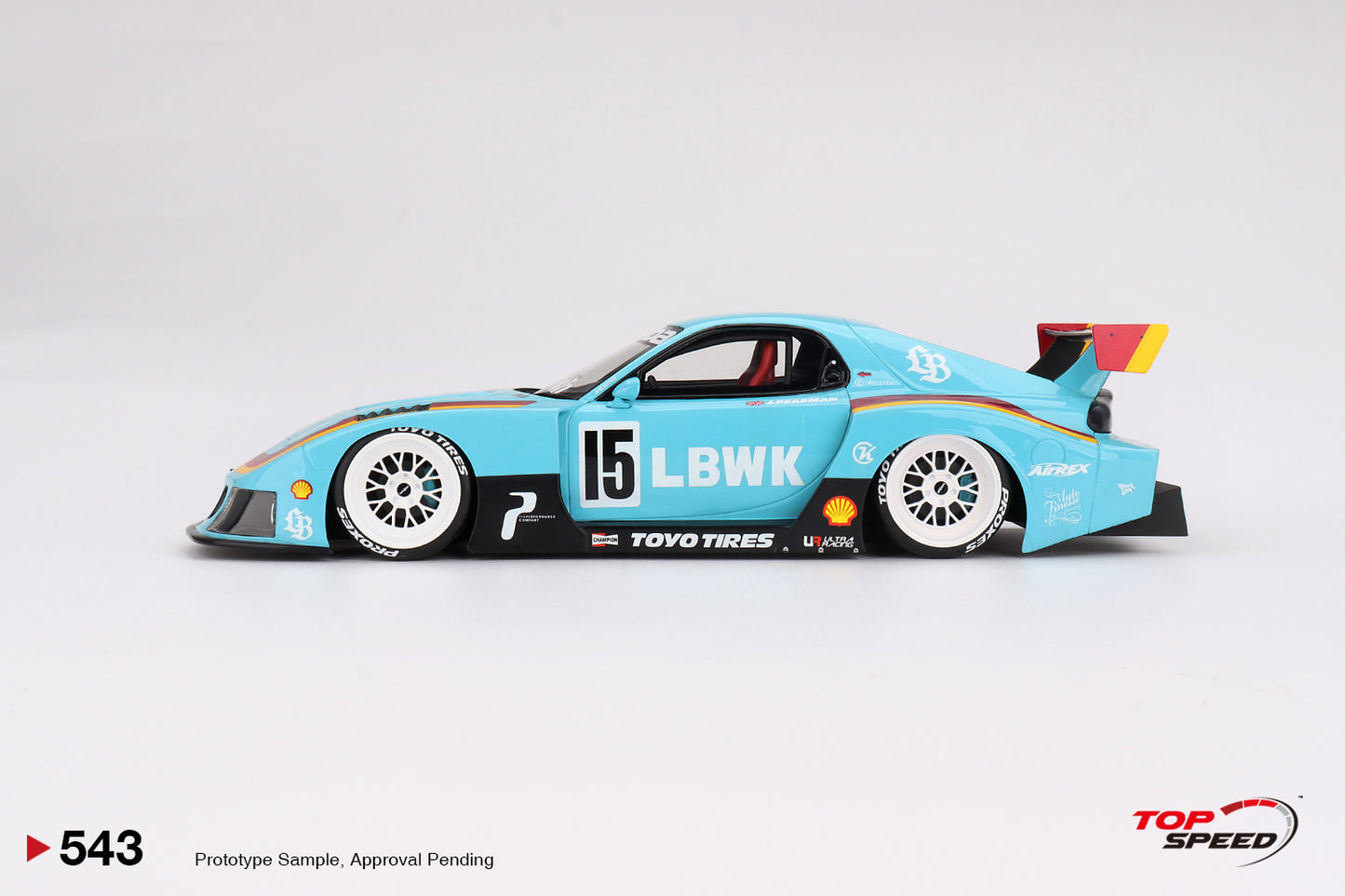 TopSpeed - 1/18 Mazda RX-7 LB⚡Super Silhouette (Liberty Walk Europe)