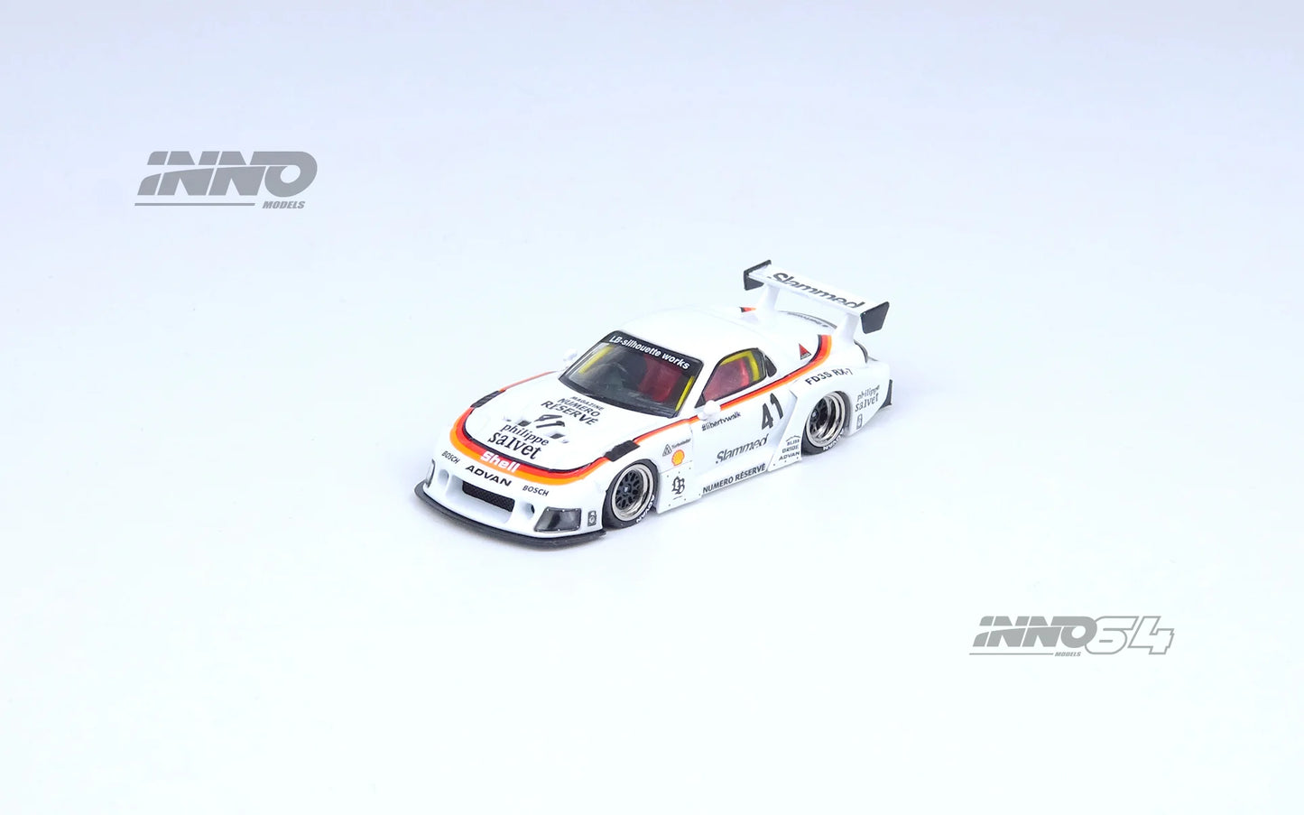 INNO64 - 1/64 Liberty Walk LB-Super Silhouette RX7 (White)