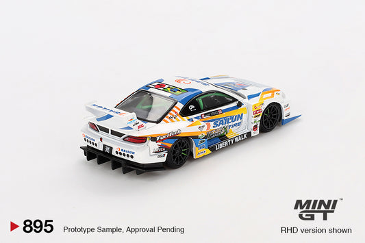 Mini GT - 1/64 Nissan Silvia S15 (White)