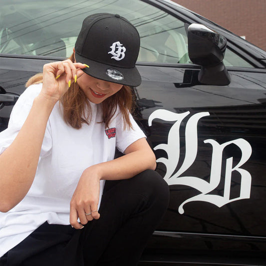 Liberty Walk 'LB' New Era 9FIFTY Snapback Adjustable Cap (Black)
