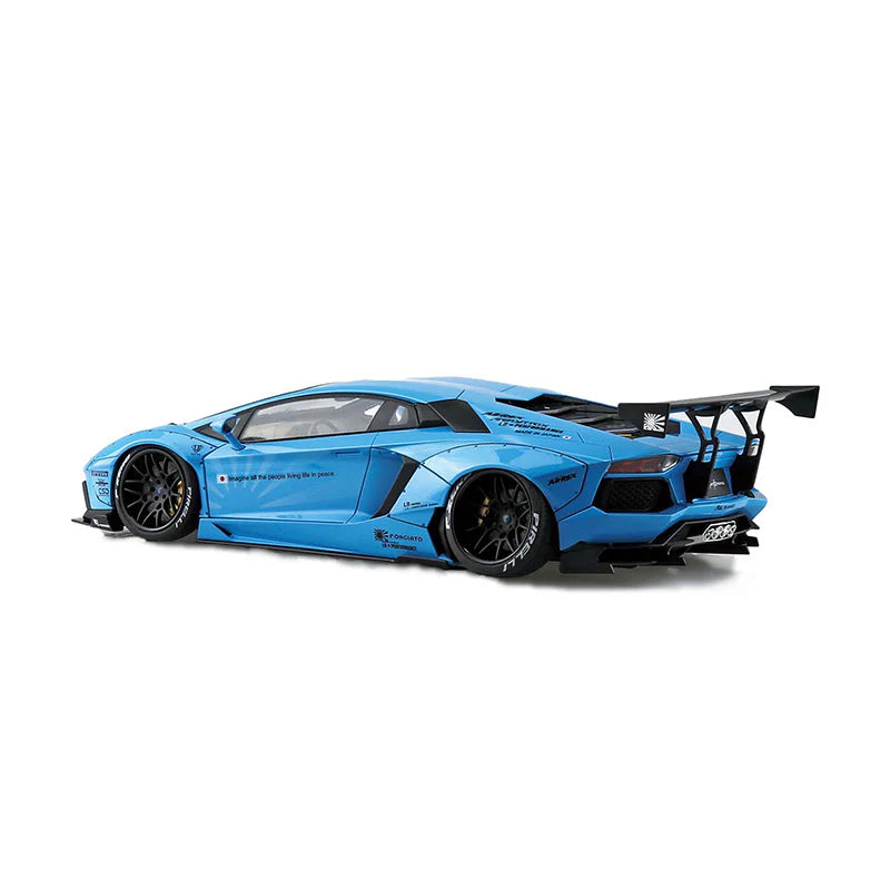 Aoshima Plastic model 1/24 LB-Works Aventador Skyblue