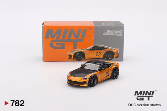 Mini GT - 1/64 Nissan 400Z (Gold)