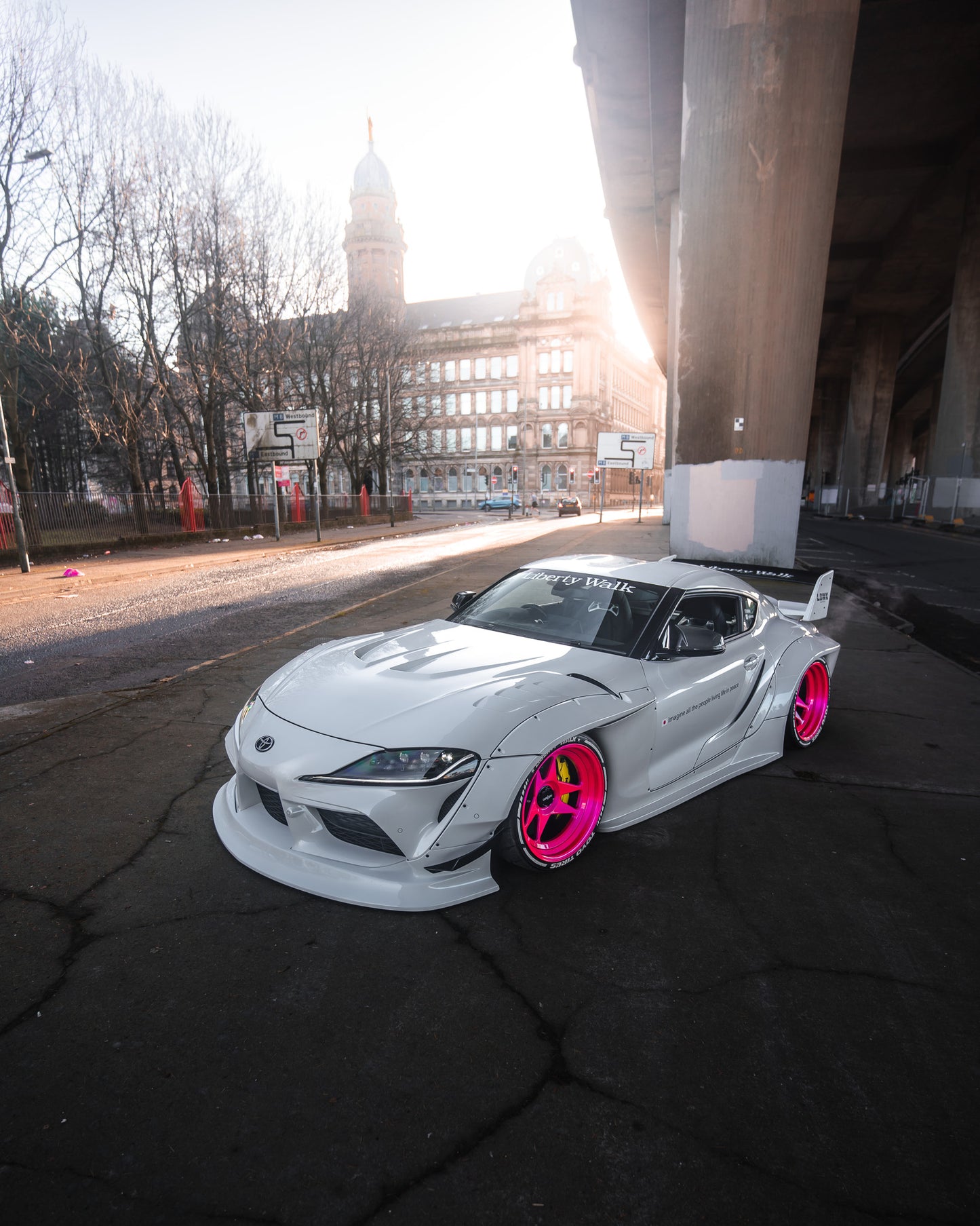 LB WORKS Supra GT v.2 (A90) Complete Body Kit FRP (LB57-10)