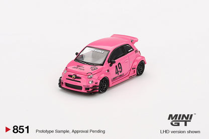 Mini GT - 1/64 Abarth 595 (Pink)