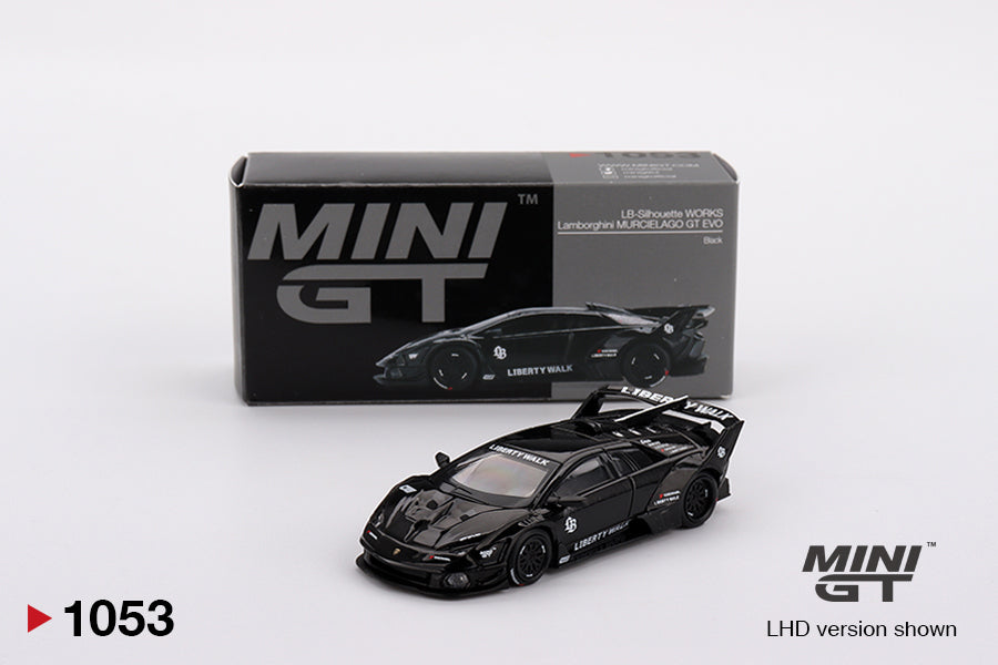 Mini GT - 1/64 Lamborghini Murciélago (Black)