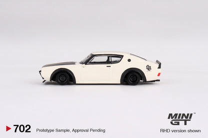 Mini GT - 1/64 LB★Works Nissan Skyline Kenmeri Liberty Walk (White)