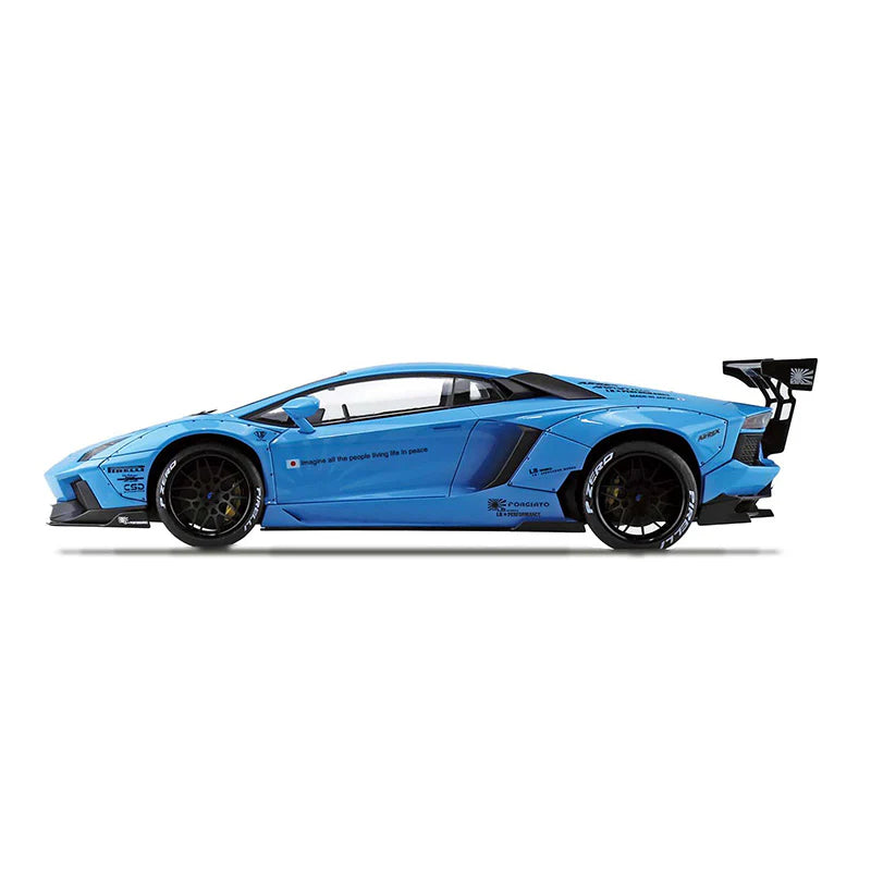 Aoshima Plastic model 1/24 LB-Works Aventador Skyblue