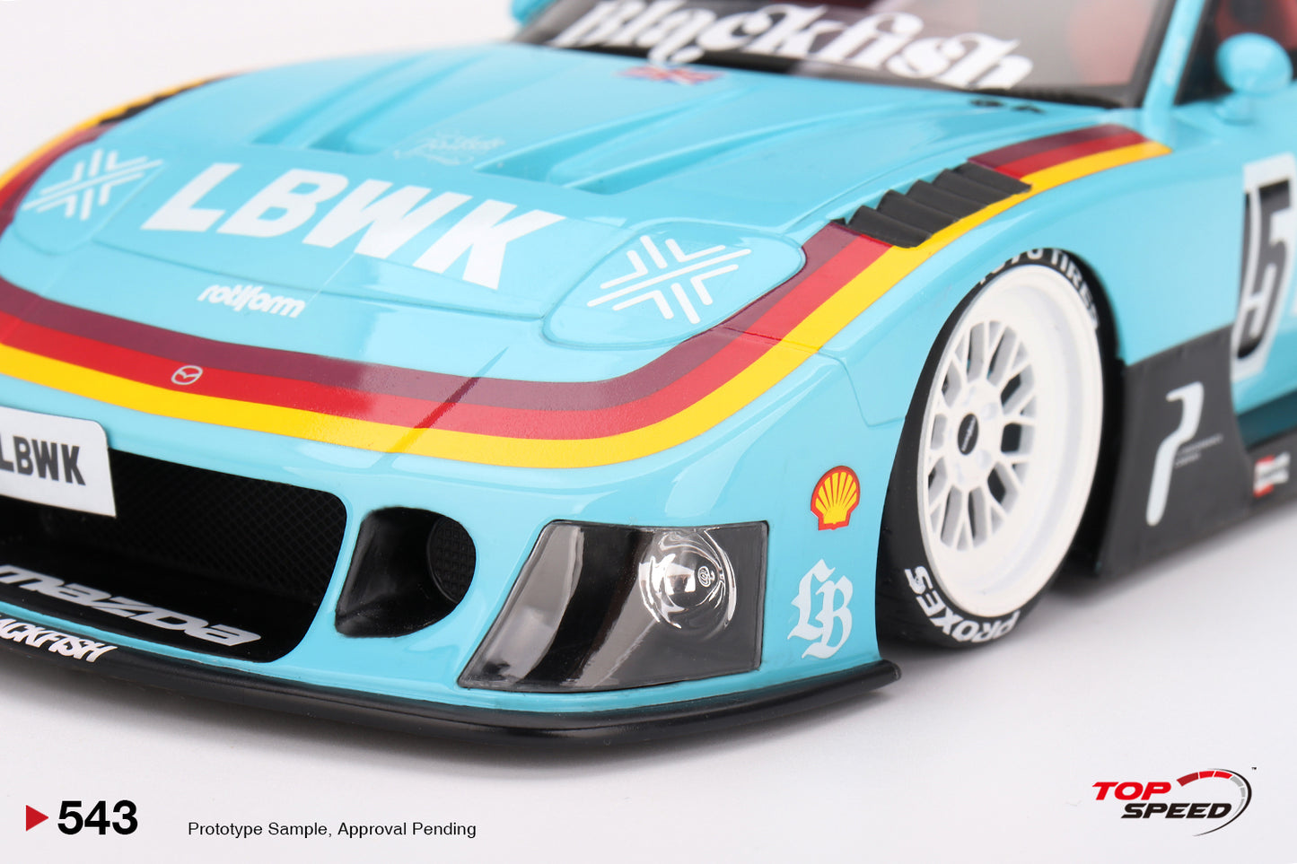 TopSpeed - 1/18 Mazda RX-7 LB⚡Super Silhouette (Liberty Walk Europe)