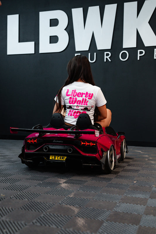 Liberty Walk Kids 'Miura Heart' T-Shirt (White)