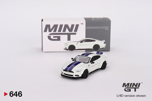 Mini GT - 1/64 Ford Mustang (White)