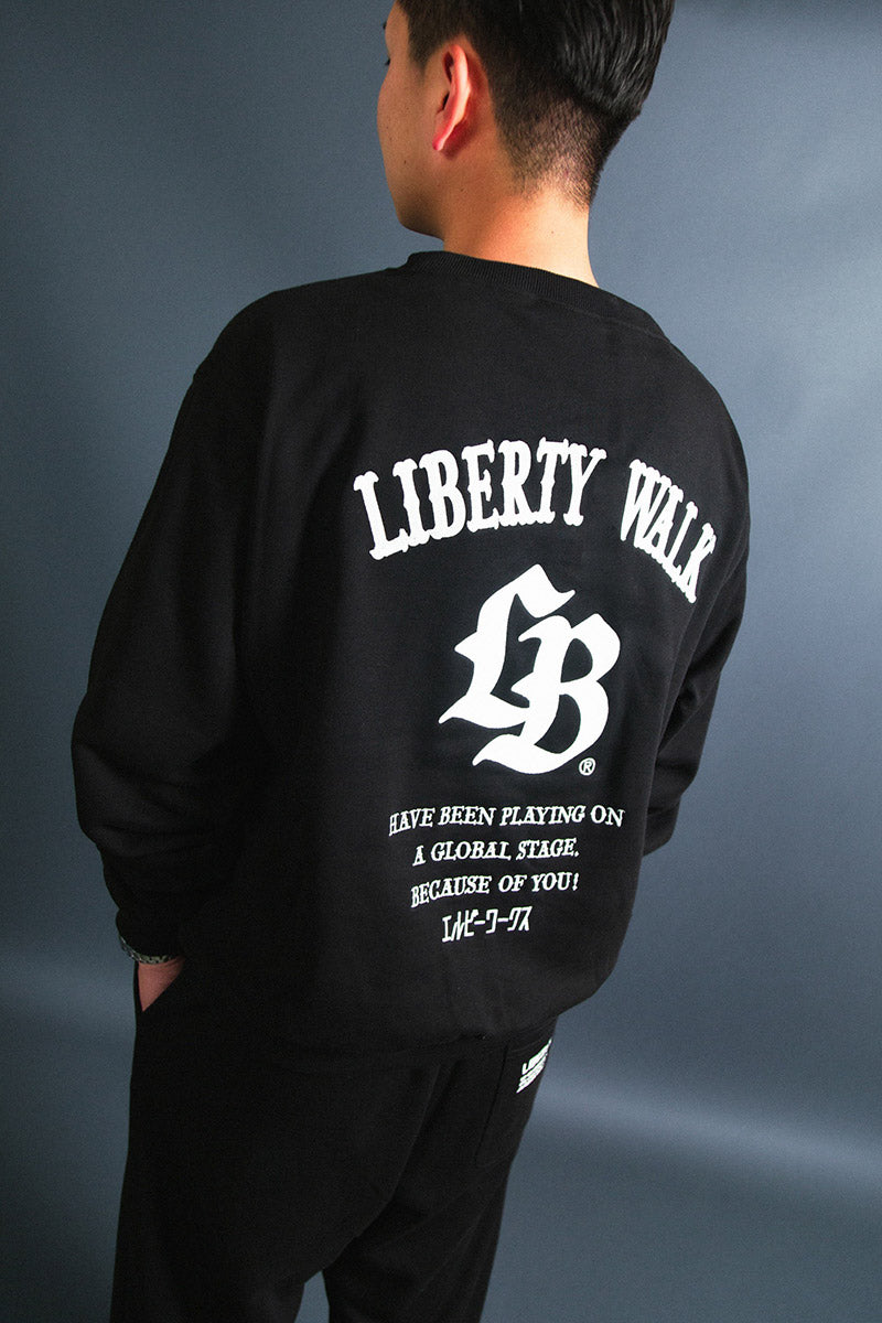 LB Thorn Embroidery Logo Sweatshirt Black