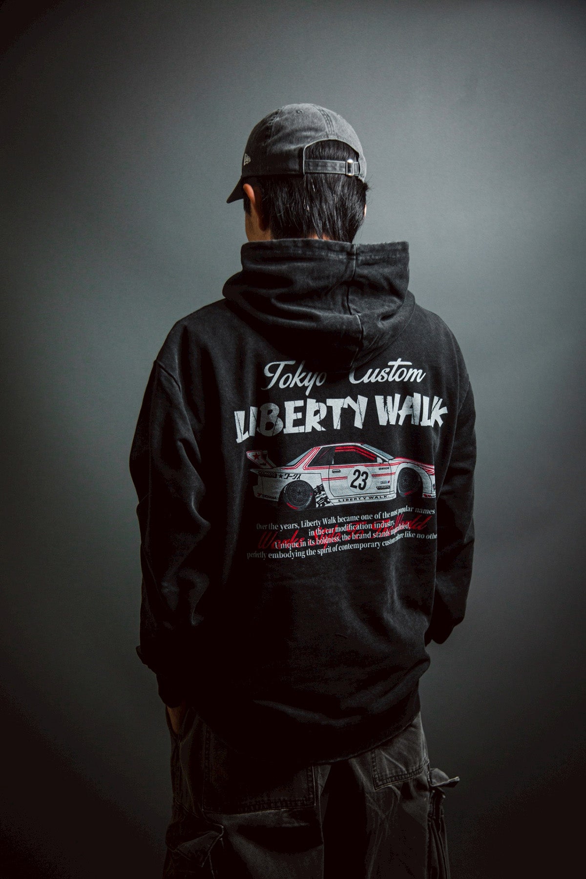 Liberty Walk R32 LB-Kaido Works Hoodie Black
