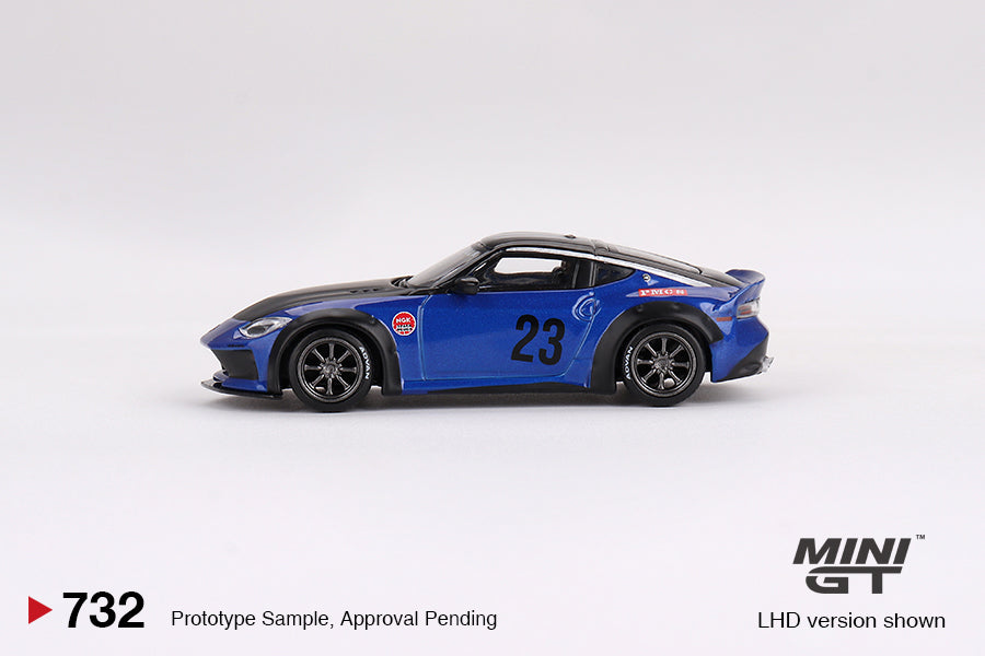 Mini GT - 1/64 LB★Nation Nissan 400Z (Serian Blue) – libertywalkeu
