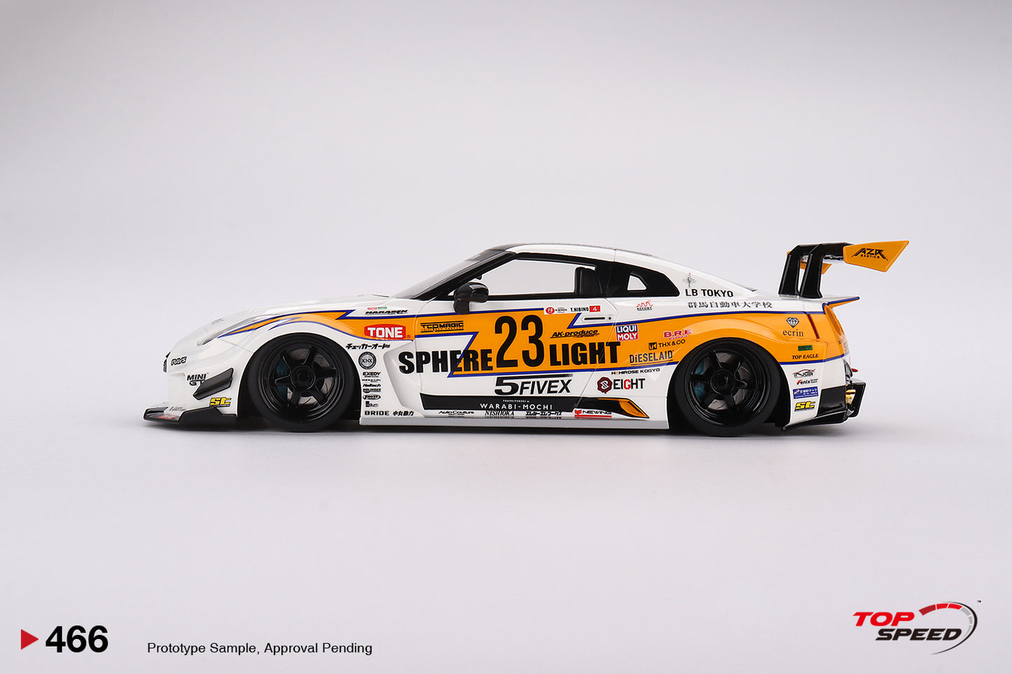 TopSpeed - 1/18 LB-Silhouette Works Nissan GT 35GT-RR Ver.2 (LB⚡Racing FD '22)