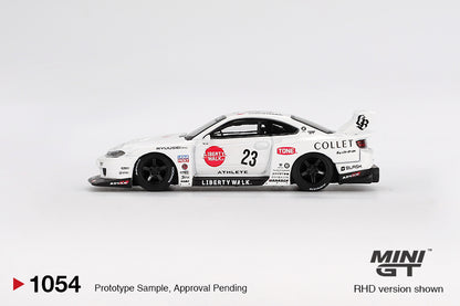 Mini GT - 1/64 Nissan Silvia S15 (White)