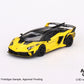 Mini GT - 1/64 LB-Silhouette Works Lamborghini Aventador GT Evo (Yellow)