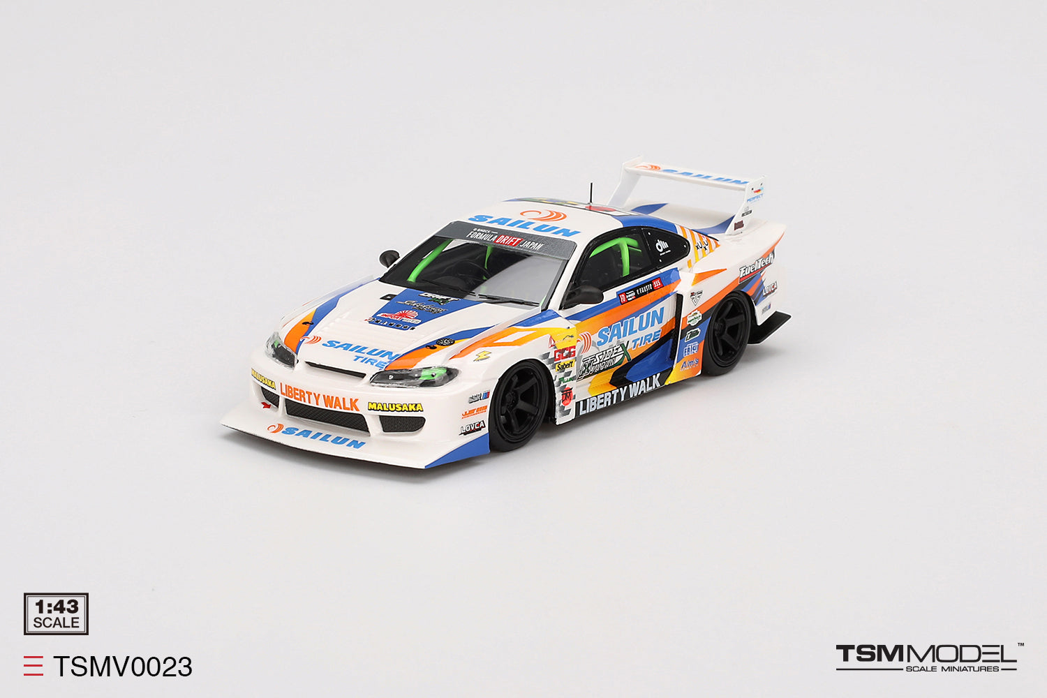 TSM Models - 1/43 Nissan Silvia S15 (White) – Liberty Walk Europe