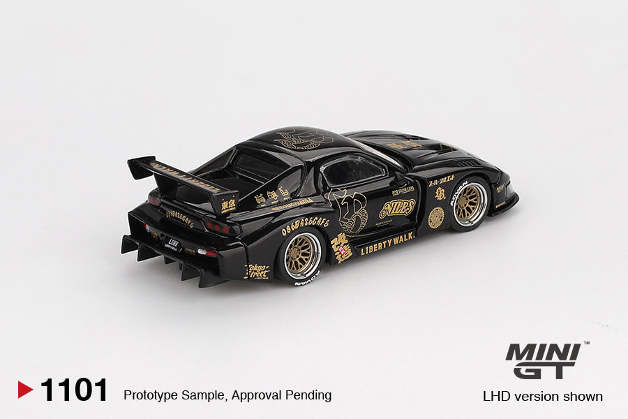 Mini GT - 1/64 Mazda RX-7 (Black/Gold)