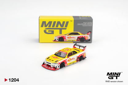 MGT01204-R - Mini GT - 1/64 Nissan Skyline R34 (Yellow/Red)