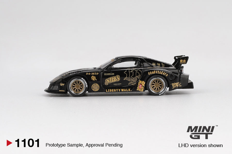 Mini GT - 1/64 Mazda RX-7 (Black/Gold)