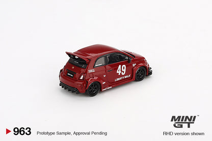 MGT00963-L - Mini GT - 1/64 Abarth 595 (Red)