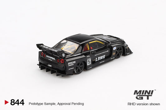 Mini GT - 1/64 Nissan Skyline R34 (Black)