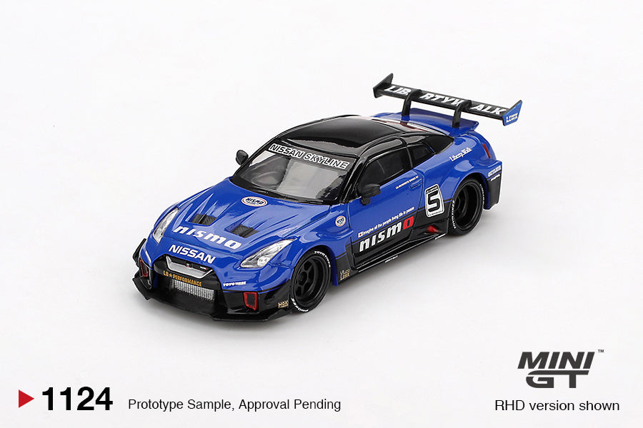 Mini GT - 1/64 Nissan GTR (Blue) – Liberty Walk Europe