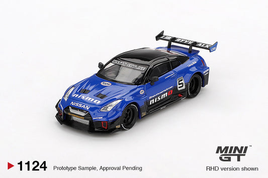 Mini GT - 1/64 Nissan GTR (Blue)