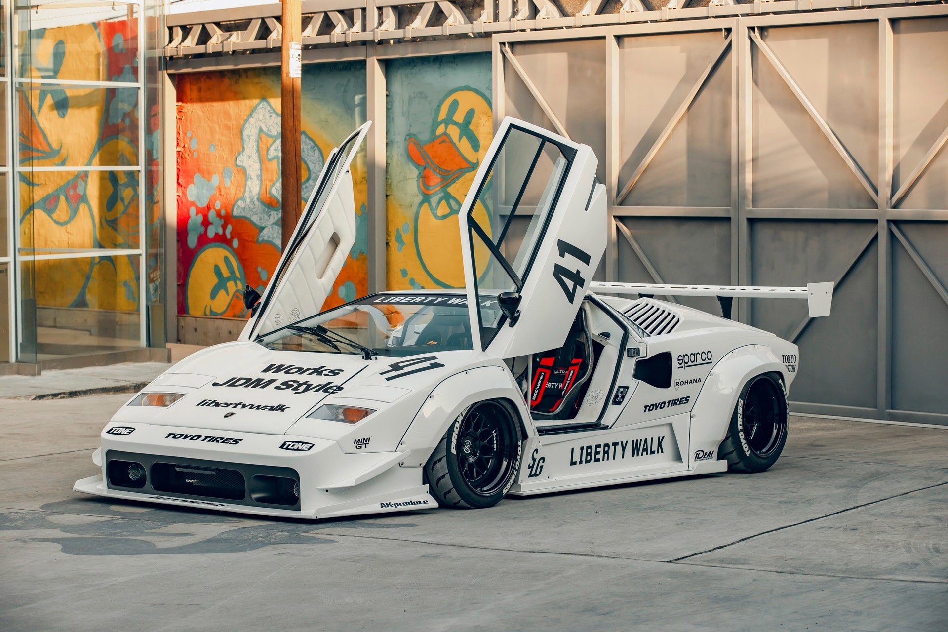 LB WORKS Countach complete body kit – libertywalkeu