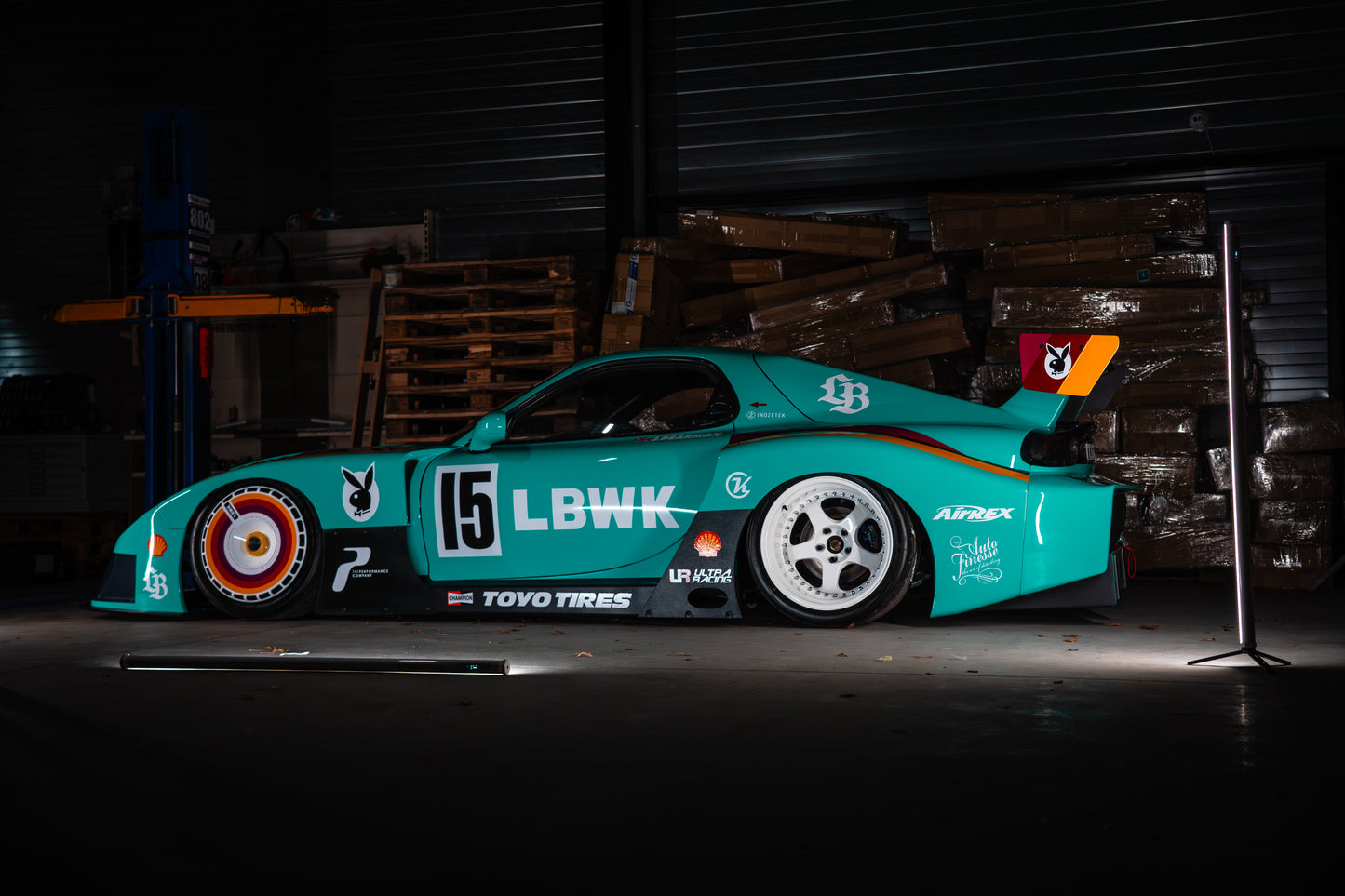 LB-Super Silhouette RX-7 Complete Body Kit (FRP) (LB62-01)