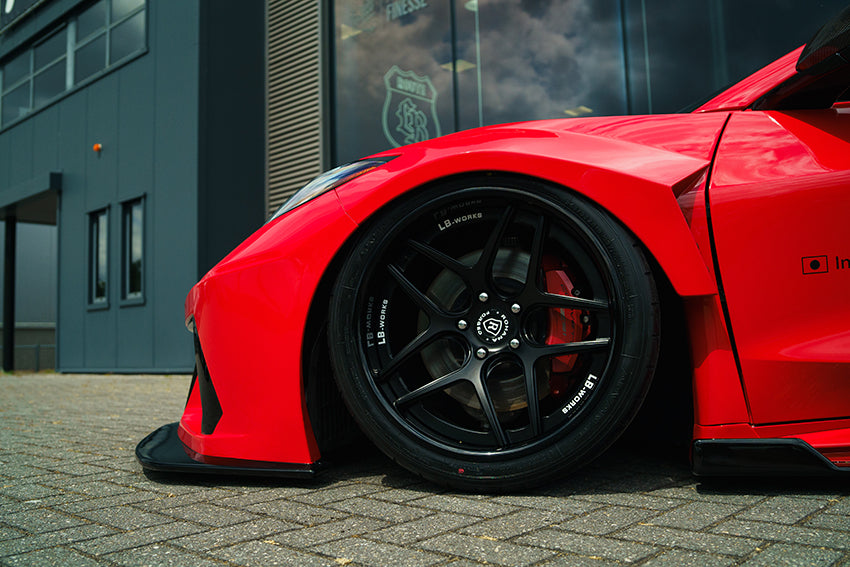 LB Silhouette WORKS Chevrolet Corvette C8 Complete kit (FRP) (LB64-01)