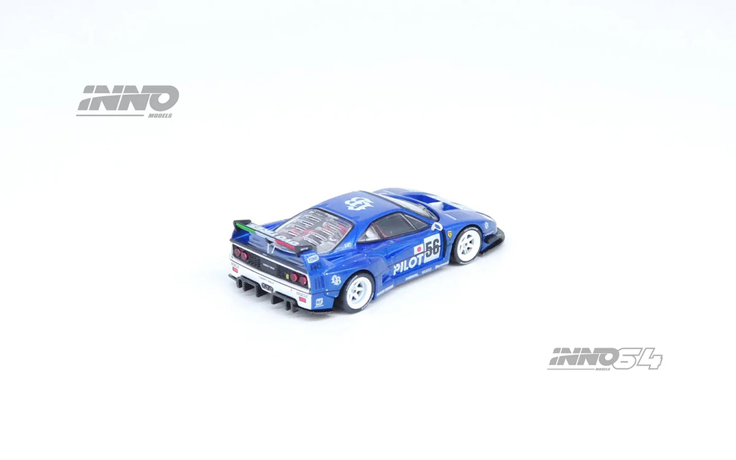 INNO64 - 1/64 Liberty Walk LB★Works F40 (Blue)