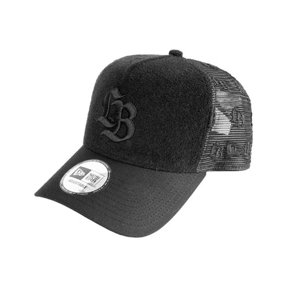 HT46-PLBK - Liberty Walk New Era 9FORTY Snapback Adjustable Cap (Miracle Pile Black)